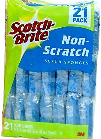 Scotch -Brite Non Scratch Scrub sponges - 21 Pack - Individually Wrapped