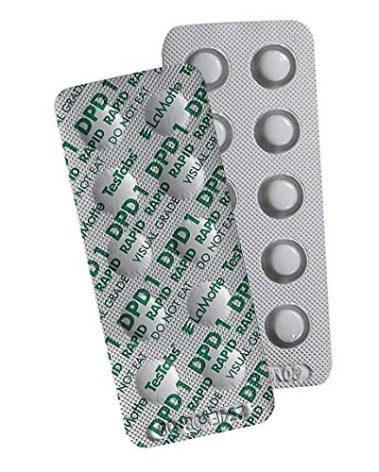 LaMotte 6999A-M DPD TesTabs Chlorine DPD #1 RAPID Reagent Tablet, Blister Style (Case of 1000)