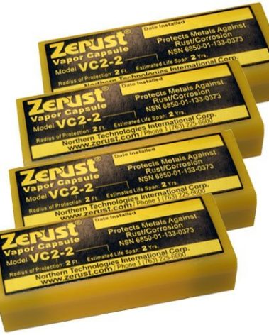 Zerust VC2-2 NoRust Vapor Capsule - Pack of 4 - Made in USA