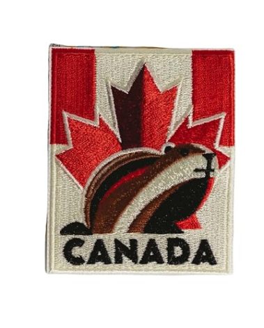 Vagabond Heart Canada Iron On Patch - Canada Souvenir - Canadian Gift