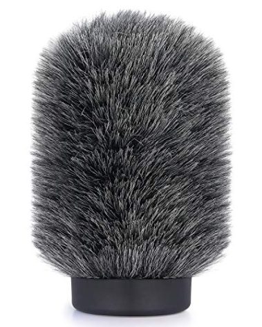 YOUSHARES Deadcat Wind Muff for Rode NTG4,MKE 600 Shotgun Microphones, Audio-Technica AT875R Shotgun Microphones, Windscreen Up to 4.7" Long