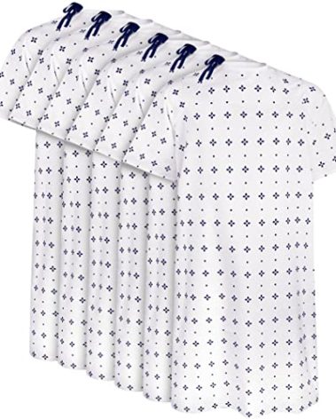 Utopia Care 6 Pack Unisex Hospital Gowns, Patient Gowns for Women and Men with Back Tie, Comfortably Fits Sizes up to 2XL Blue