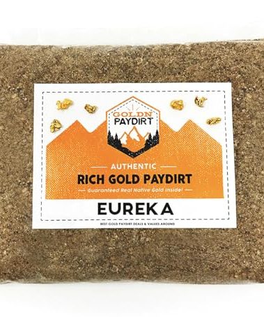Goldn Gold Paydirt Eureka Panning Pay Dirt Bag – Gold Prospecting Concentrate