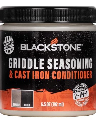 Blackstone 4114 Griddle Seasoning and Cast Iron Conditioner, 6.5 Ounce
