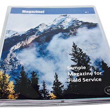 JW Field Service Supplies, Vinyl Magazine and Tract Organizer