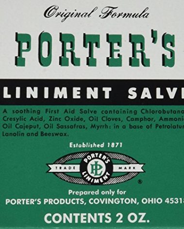 Porter's Liniment Salve, 2 Count