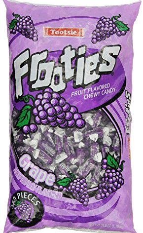 Tootsie Rolls Frooties Grape Candy (360 Count), 38.8oz
