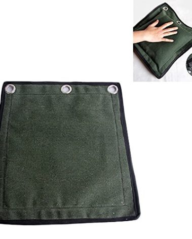 KIKIGOAL Wing Chun Kung Fu Wall Bag Kick Boxing Striking Canvas Punch Bag Sand Bag (no Leather)