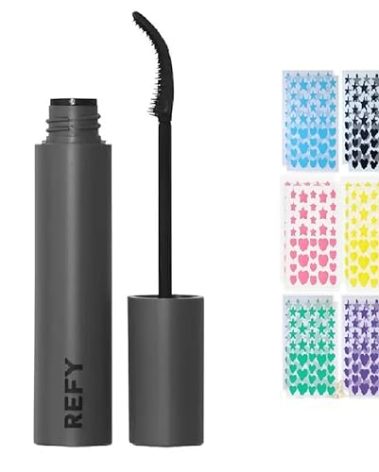 R.E.F.Y Lash Sculpt Lengthen and Lift Mascara (0.338 oz / 10 mL) + Bonus Acne Patch (36 Pieces)