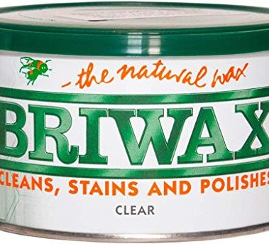 Briwax (Tudor Brown) Furniture Wax Polish, Cleans, stains, and polishes