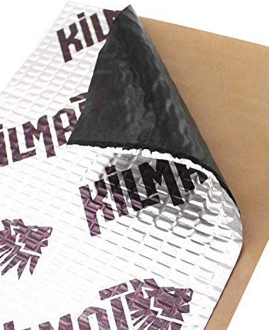 KILMAT 50 mil 50 sqft Car Sound Deadening Mat, Butyl Automotive Sound Deadener, Audio Noise Insulation and dampening