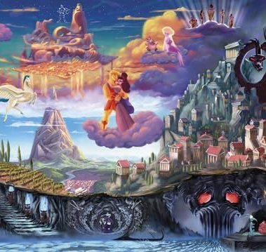 Ceaco - Thomas Kinkade - Disney - Hercules -1000 Piece Jigsaw Puzzle