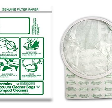 EnviroCare Replacement Vacuum Cleaner Dust Bags Designed to Fit Tristar and Compact Canisters 12 Pack