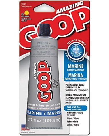 Goop Marine Adhesive and Sealant Clear 3.7 Oz