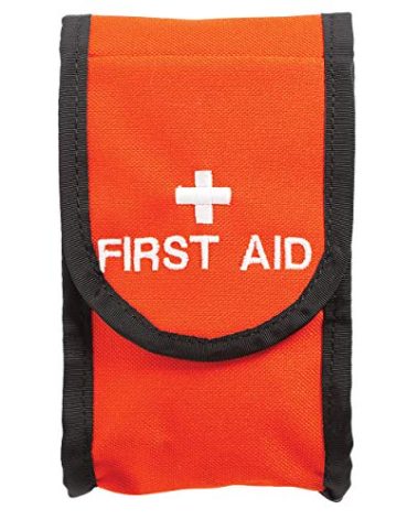 Heavy Duty Orange Nylon First Aid Bag (Bag Only)