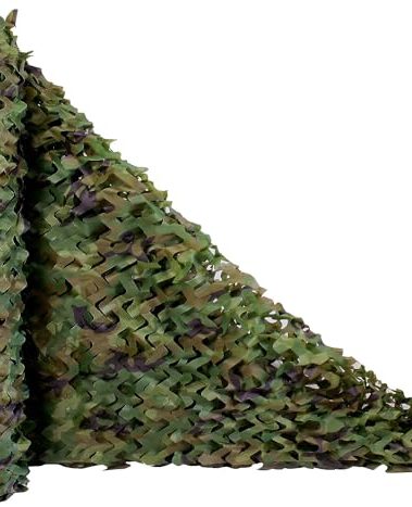Fousam Camo Netting, Camouflage Netting Bulk Roll 10X10 10X20 20X20 for Hunting Party Decoration Sunshade