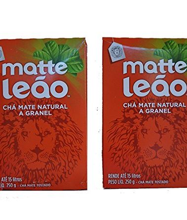 Leo - Natural Toasted Mate Tea in Bulk - 250g - 8.82 Oz (Pack of 2) | Ch Matte Natural A Granel