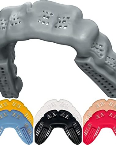 Bulletproof: World’s Thinnest Most Breathable Mouthguard is 3X Stronger! Football MMA Hockey Rugby Basketball BJJ Lacrosse Boxing Sports Mouth Guard Grinding Teeth. Men Women Adult Youth Kids Braces