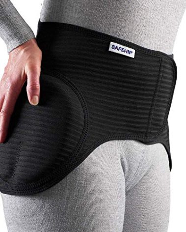 SAFEHIP Active Hip Protector Belt Fall Fracture Injury Prevention Hip Pads for Elderly Seniors, Comfortable and Breathable for Men and Women, Small 34-38 inches by TYTEX