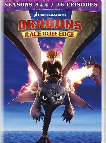 Dragons: Race to the Edge - Seasons 3 & 4 [DVD]
