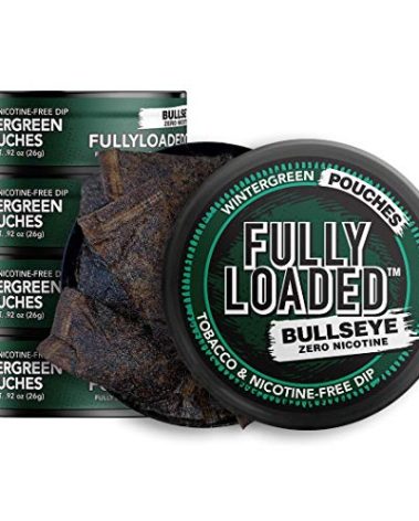 Fully Loaded Chew - 5 Pack Wintergreen Pouches - Tobacco Free and Nicotine Free Wintergreen Flavored Chew. Herbal Dip and Snuff to Help Quit Dipping, Quit Chewing, and Quit Tobacco.