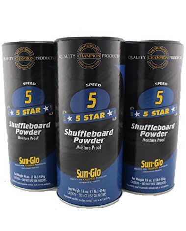 3 Pack - Sun-Glo #5 Speed Shuffleboard Powder Wax