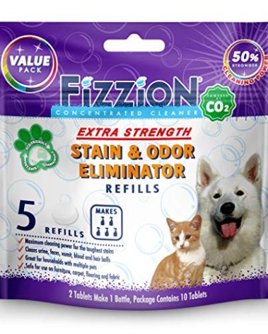 Fizzion Pet Stain and Odor Extra Strength Eliminator (10 Tablets, Extra Strength)