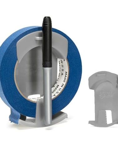 Kitchen Stickin’® Tape Dispenser, Wall-Mounted Tape and Label System (Core System/Tape & Marker Not Included)