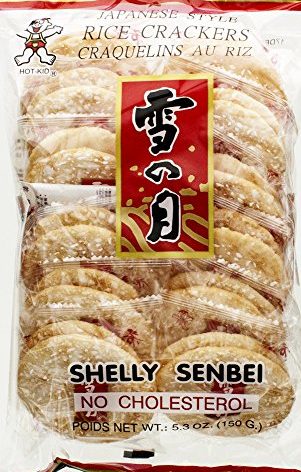 Hot Kid Shelly Senbei Rice Crackers, 5.3 Oz