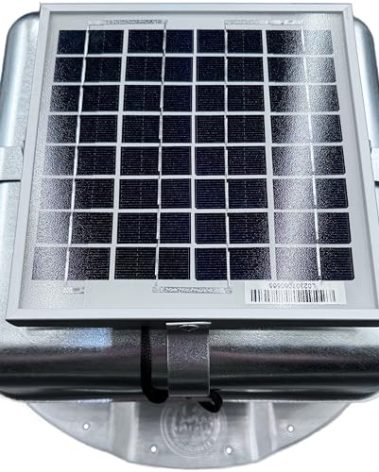 Solar RoofBlaster for 3.5" Ribbed Conex Shipping Container (Galvanized)