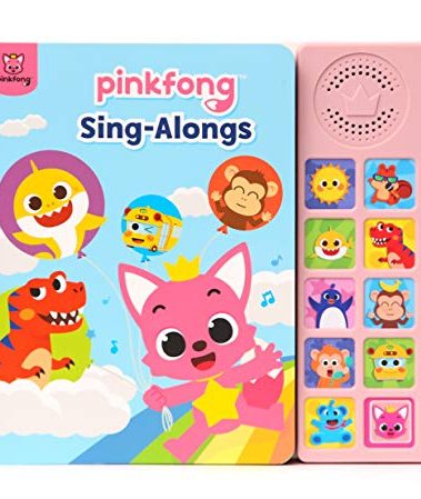 Pinkfong Sing-Alongs 10 Button Sound Book | Baby Shark Toys | Learning & Education Toys | Interactive Baby Books for Toddlers 1-3 | Gifts for Boys & Girls