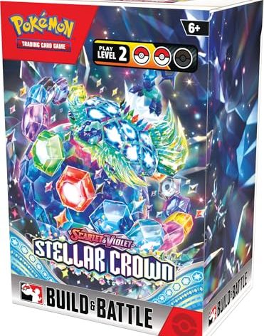 POKEMON TCG: Scarlet & Violet Stellar Crown BUILD AND BATTLE