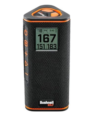 Bushnell Golf Wingman View Golf Speaker with GPS Distances