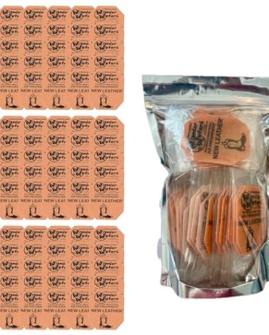 Wonder Wafers 75 count Air Fresheners Individually Wrapped, New Leather Fragrance