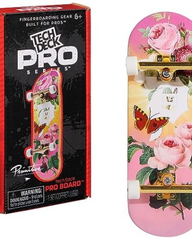 TECH DECK, Primitive Pro Series Finger Board with Storage Display, Built for Pros; Authentic Mini Skateboards, Kids Toys for Ages 6 and up