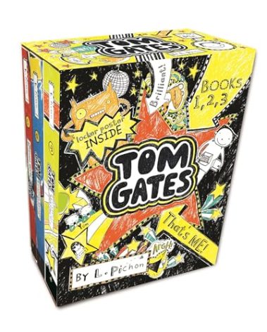 Tom Gates That's Me! (Books One, Two, Three): (Box Set of Funny Illustrated Chapter Books for Middle Grade Readers Ages 8-12)