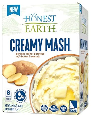 Honest Earth® Creamy Mash Potatoes, 3.2 lbs (Pack of 8)