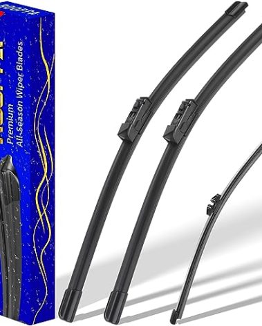 3 wipers Replacement for 2018-2022 BMW X3/2019-2022 BMW X4, Windshield Wiper Blades Original Equipment Replacement - 26"/20"/12" (Set of 3)