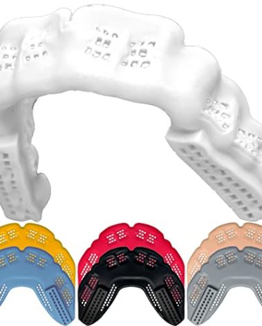 Bulletproof: World’s Thinnest Most Breathable Mouthguard is 3X Stronger! Football MMA Hockey Rugby Basketball BJJ Lacrosse Boxing Sports Mouth Guard Grinding Teeth. Men Women Adult Youth Kids Braces