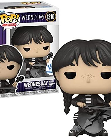Funko POP Television! Wednesday - Wednesday with Cello (Exclusive) Black