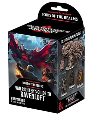Wizkids D&D Icons of The Realms Miniatures: Van Richten's Guide to Ravenloft (Set 21) 4 Ct. Booster (Single Unit)