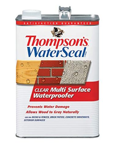 Thompson’s WaterSeal Multi-Surface Waterproofer Stain, Clear, 1 Gallon
