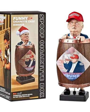 PEYIDA Novelty Gag Collectibles - Funny Cigarette Dispenser for Christmas White Elephant Gift, Home Decor - The Perfect Party starte