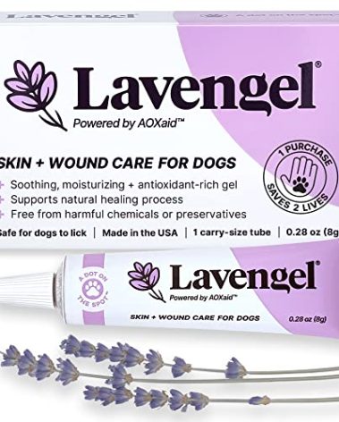 Lavengel for Dogs - Reduces Skin Irritations and Itching - Effective Wound Care and Hot Spot Treatment