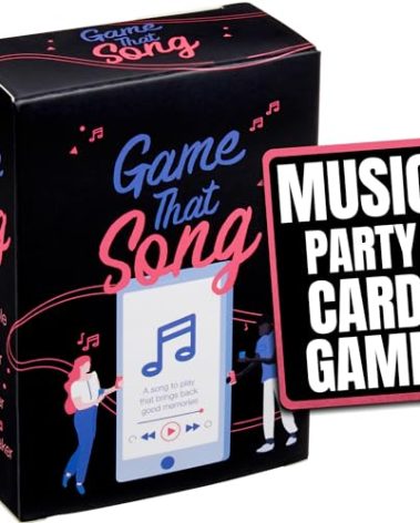 Game That Song - Fun Music Card Game for Adults and Teens - Compete to Play The Best Song- Makes A Great Gift for Music Lovers, Game Night, Galentines Gift, Karaoke or Singing