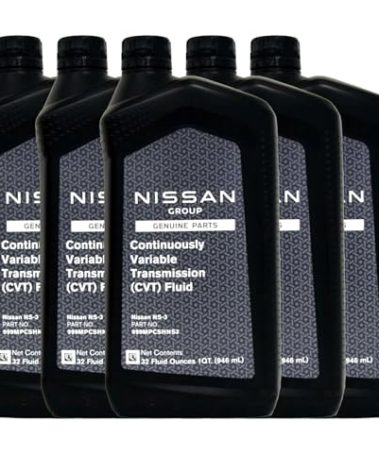 Nissan Genuine OEM CVT-3 Transmission Fluid 999MP-NS300P (5 Quarts)