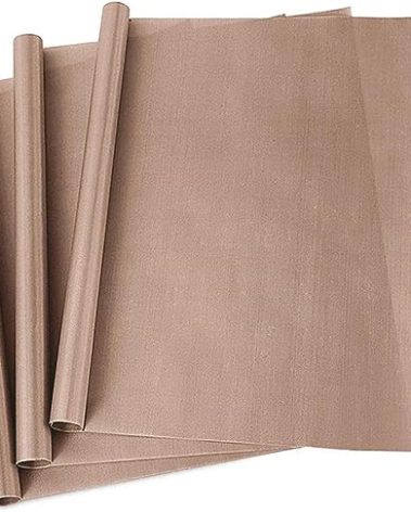 3 Pack PTFE Teflon Sheet for Heat Press Transfer Sheet Non Stick 16 x 20" Heat Transfer Paper Reusable Heat Resistant Craft Mat