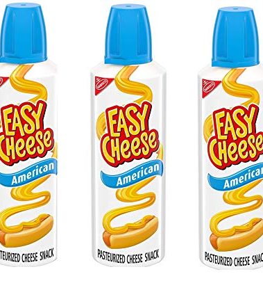 Kraft American Easy Cheese 8 Ounce - 3 Pack