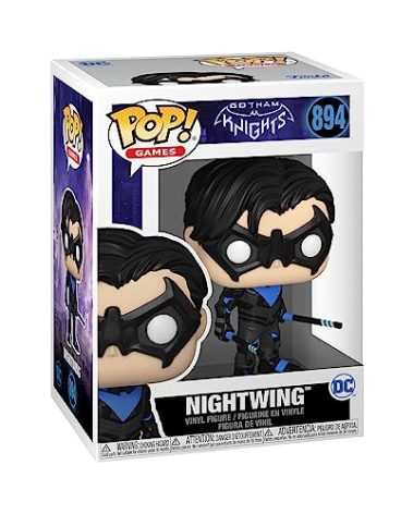 Funko POP! Games: Gotham Knights - Nightwing - Batman - Collectable Vinyl Figure - Gift Idea - Official Merchandise - for Kids & Adults - Video Games Fans - Model Figure for Collectors and Display