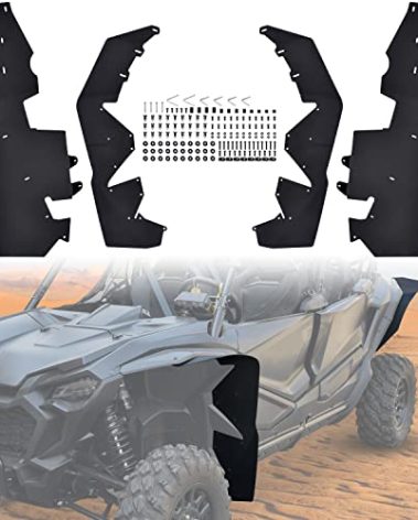 SAUTVS Fender Flares Extensions Mud Flaps for Honda Talon 1000, Mud Guards Fender Extensions Guards for Honda Talon 1000X 1000R 1000X4 2019-2024 Accessories (4PCS)